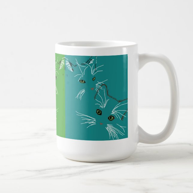Mug Boug aux couleurs et chatons (Droite)