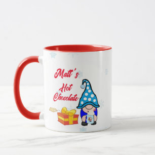 Mug Boug Chocolat Chaud Gnome Boy personnalisé
