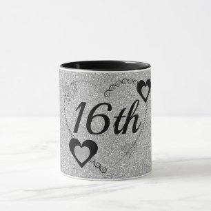 Mug Boug d'anniversaire spécial élégant 16e