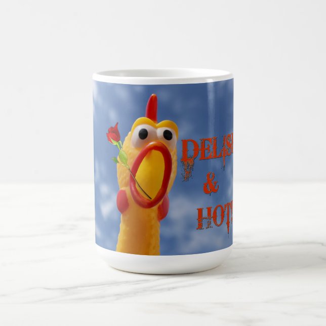 Mug Boug de café au poulet délicieux et chaud ! (Centre)