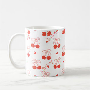 Mug Boug de café cerise personnalisé
