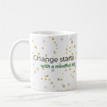 Boug de café en or et en argent
