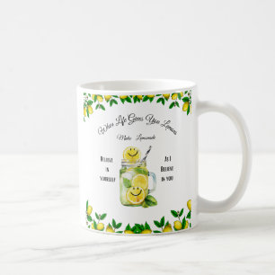 Mug Boug de café quand la vie vous donne des citrons