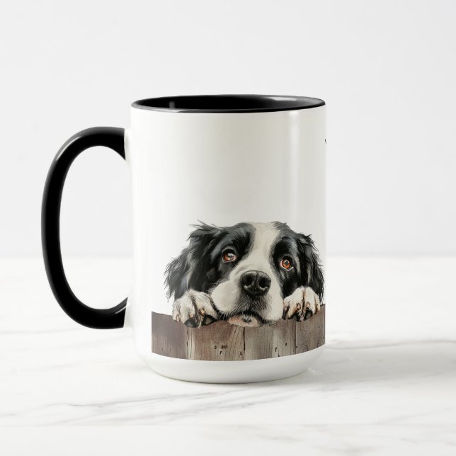 Mug Boug de chien du débardeur (Gauche)