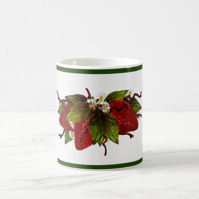 Mug Boug de concepteur de patchs de fraise (Centre)