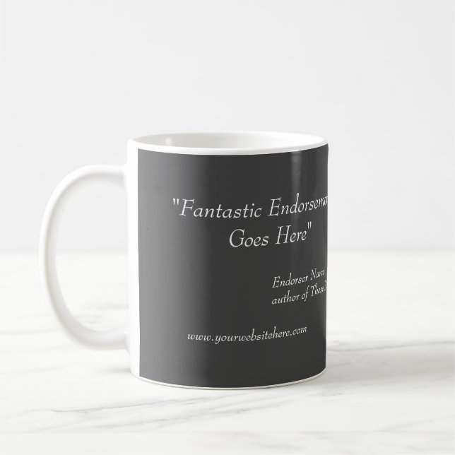 Mug Boug de couverture du livre - Ciel gris (Gauche)