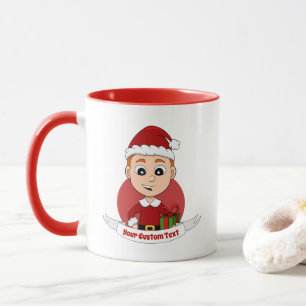 Mug Boug de dessin animé de Noël