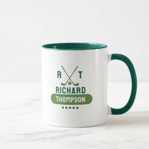 Mug Boug de golf vert pour golfeurs Cool