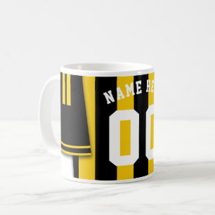 Mug Boug de Jersey de Football Personnalisable, Bandes