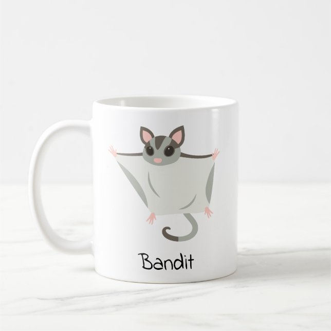 Mug Boug de nom de la gélière à sucre personnalisée (Gauche)