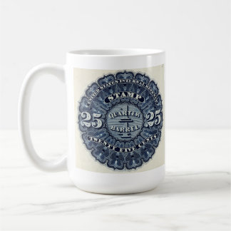 Mug Boug de timbre vintage 25c Revenus de bière