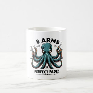 Mug Boug en coiffure de pieuvre - 8 armoiries pour des