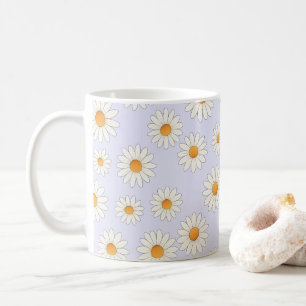 Mug Boug floral de marguerite - Café Motif aux fleurs 