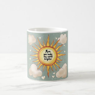 Mug Boug Mère Ciel Bleu - Vous Rendre Mon Monde Plus B