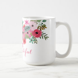 Mug Boug personnalisé floral moderne Hello Beautity