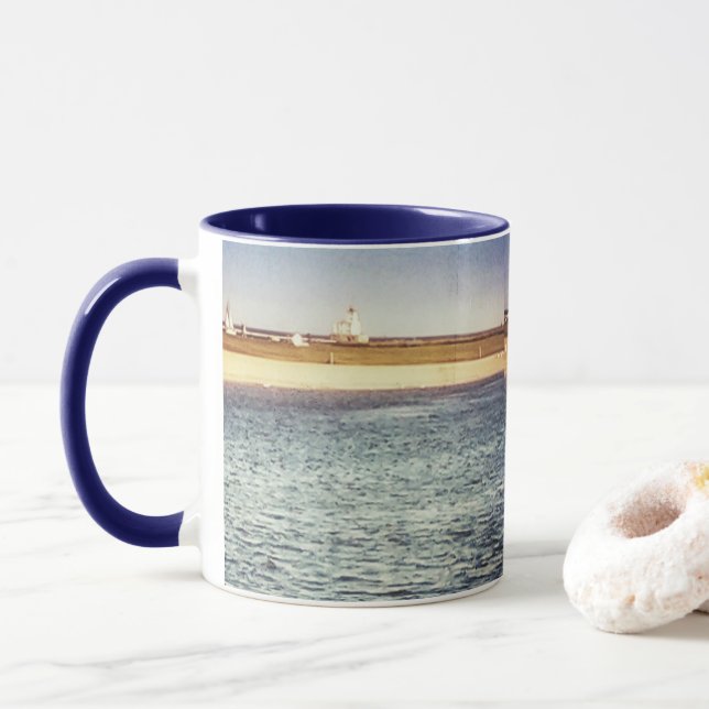 Mug Boug voyageur de la cabane de lac (Avec donut)