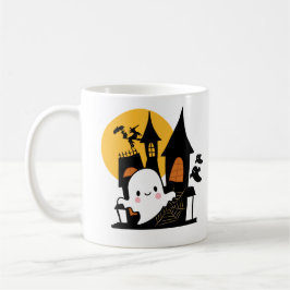 Mug Bouge classique de fantôme Éffrayante et robuste