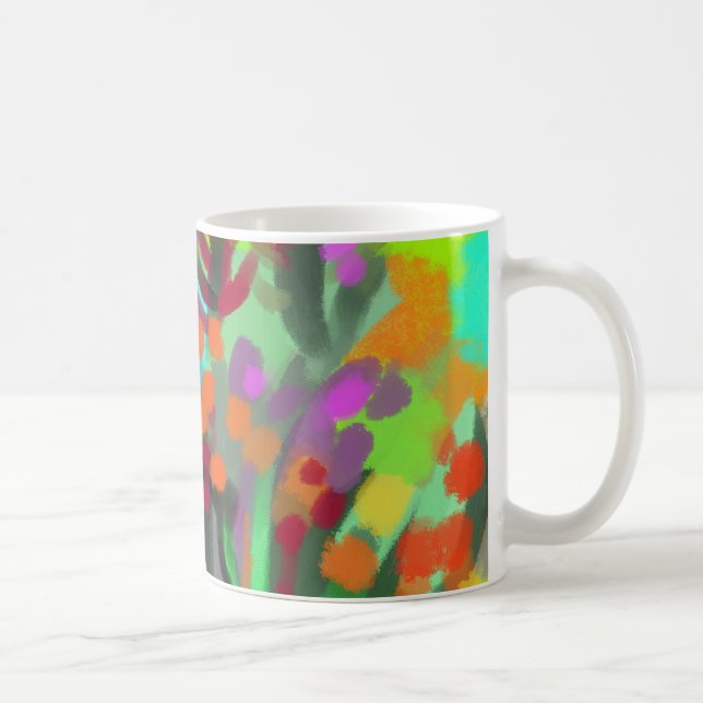Mug Bouge colorée du jardin (Droite)
