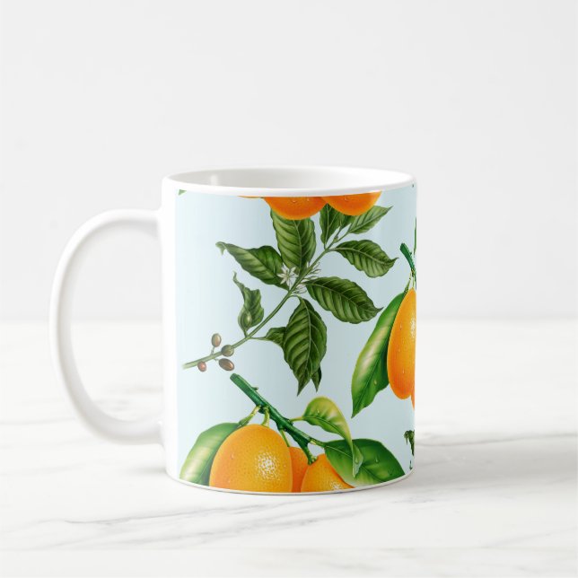Mug Bouge de café aux Oranges cuites (Gauche)