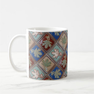 Mug Bouge de café avec feuille d'érable