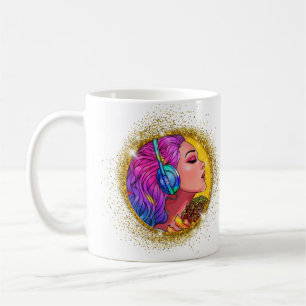 Mug Bouge de café cadeau 11oz pour fille chantante d'o