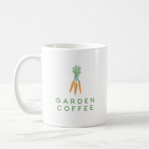 Mug Bouge de café de jardin aux carottes
