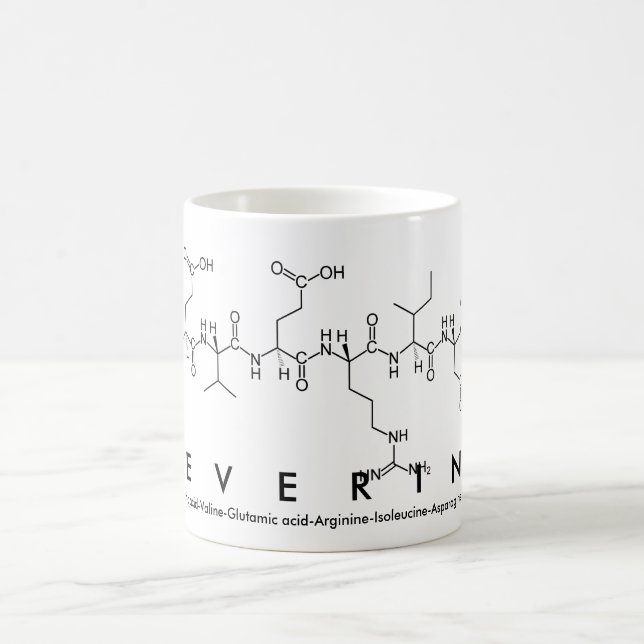 Mug Bouge de nom du peptide de Sévérine (Centre)