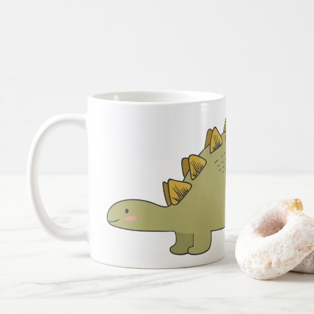 Mug Bouge de Stegosaurus (Avec donut)