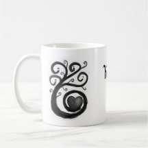 Bouge D'Encre Coeur Curly Avec Personnalisation