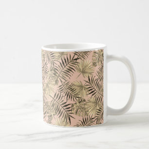 Mug Bouge tropicale à feuilles de palmier