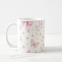 * Bougie d'anniversaire Coquette à ruban rose pour