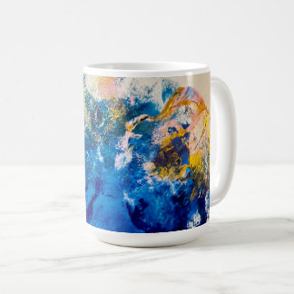 Mug Bougie d'évasion à tourbillon de couleur abstraite