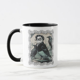 Mug Bougie Gothique Edgar Allan Poe Parakeet Inspiré