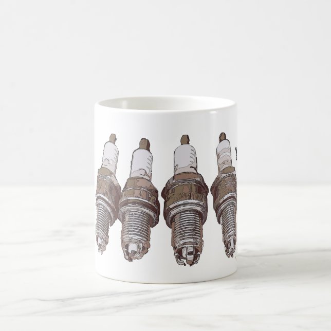 Mug Bougies d'allumage de moteur (Centre)