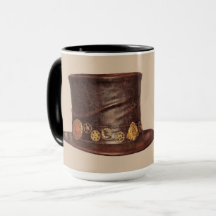 MUG BOUGIES DE CAFÉ EN HAUT DU HAT