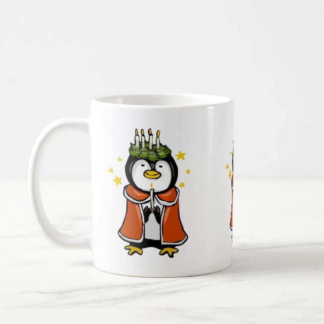 Mug Bougies de vacances Penguin (Gauche)