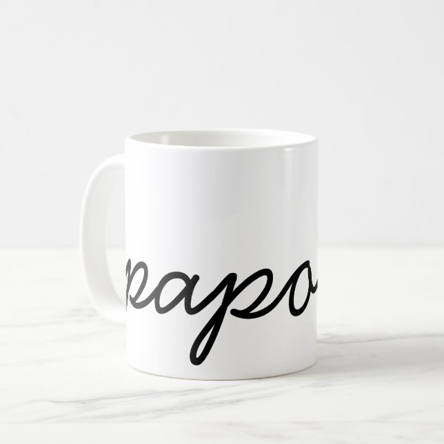 Mug Bouillie de café papou (Devant gauche)