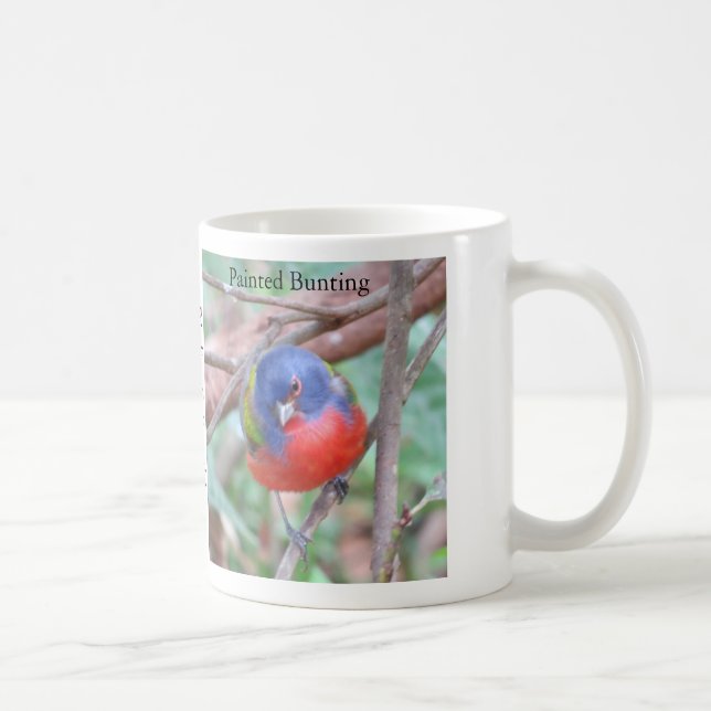 Mug Bouillie de café peinte par BirdingCollectibles (Droite)