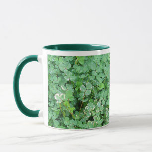 Mug Bouillie de café Shamrock verte