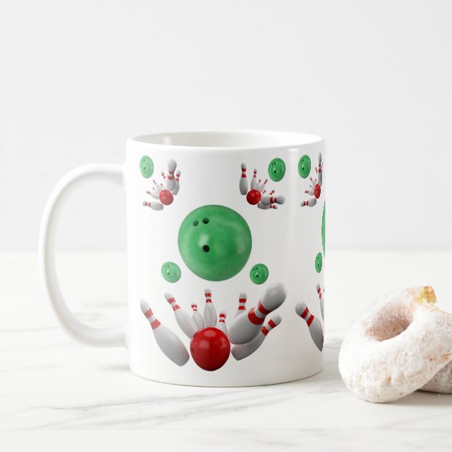 Mug Boule de Bowling (Avec donut)