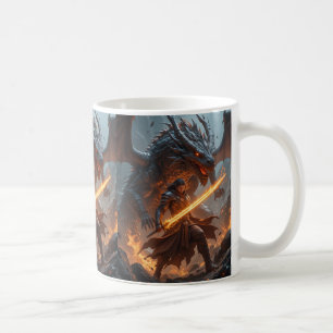 Mug Boule de cristal Dragon Slayer - The Fireborn Hero