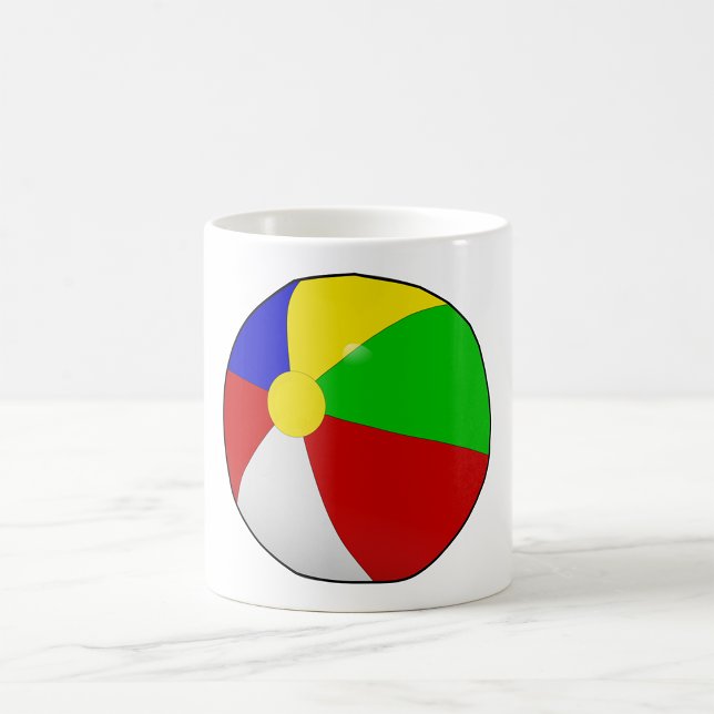 Mug Boule de plage (Créateur téléchargé)