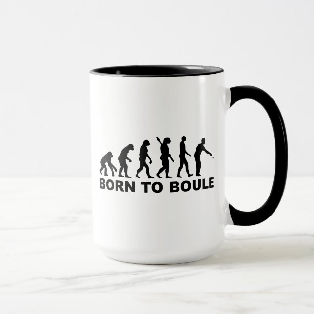 Mug Boule Petanque d'évolution (Droite)