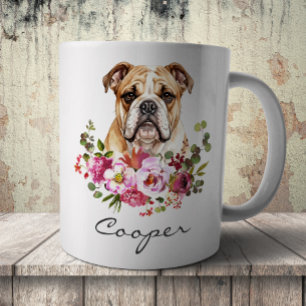 Mug Bouledogue à l'aquarelle