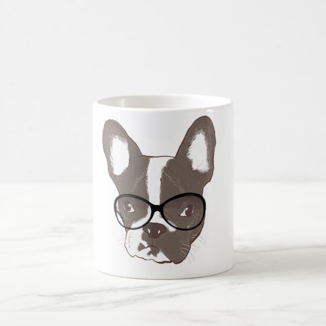 Mug Bouledogue français élégant (Centre)