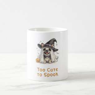Mug Bouledogue français Halloween Chère Sorcière
