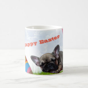Mug Bouledogue français Joyeuses Pâques Bouledogue fra