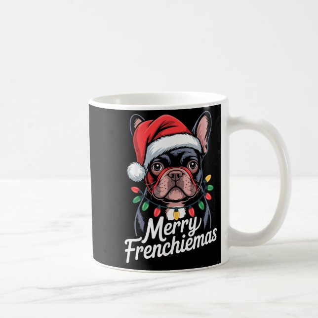 Mug Bouledogue Français Joyeux Frenchiemas Chapeau de  (Droite)