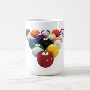 Mug Boules de billard : modèle 3D :