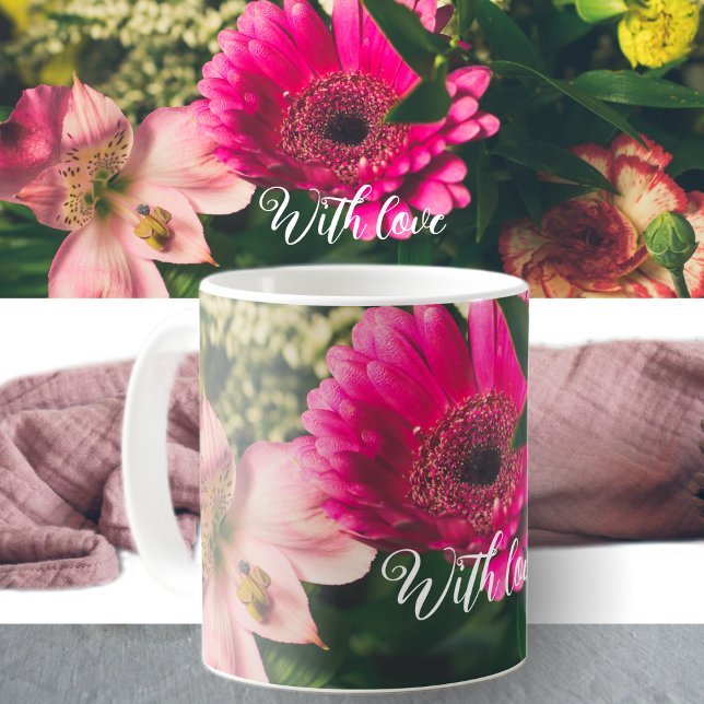 Mug Bouquet coloré de fleurs (Créateur téléchargé)